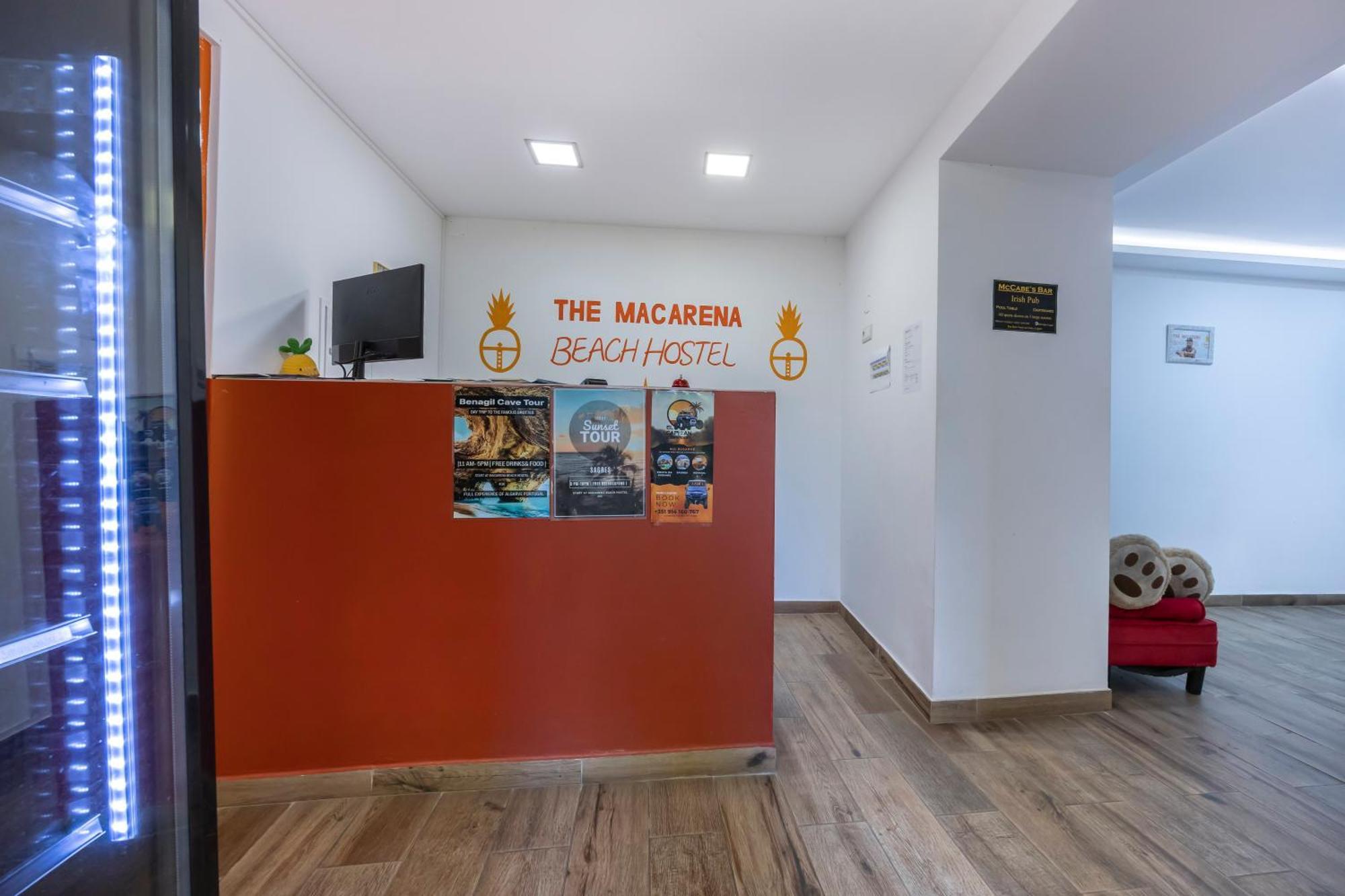 The Macarena Beach Hostel Lagos Exteriör bild